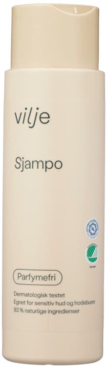 Vilje Sjampo Parfymefri 275ml