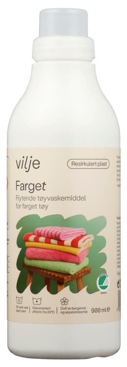 Vilje Tøyvask Farget Flytende 900ml