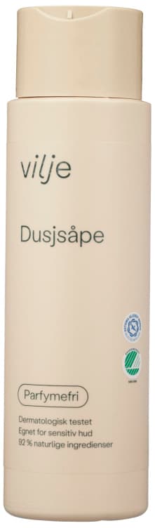 Vilje Dusjsåpe Parfymefri 275ml