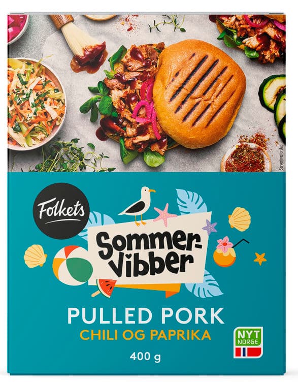 Pulled Pork 400g Folkets