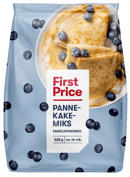 Pannekakemiks 522g First Price