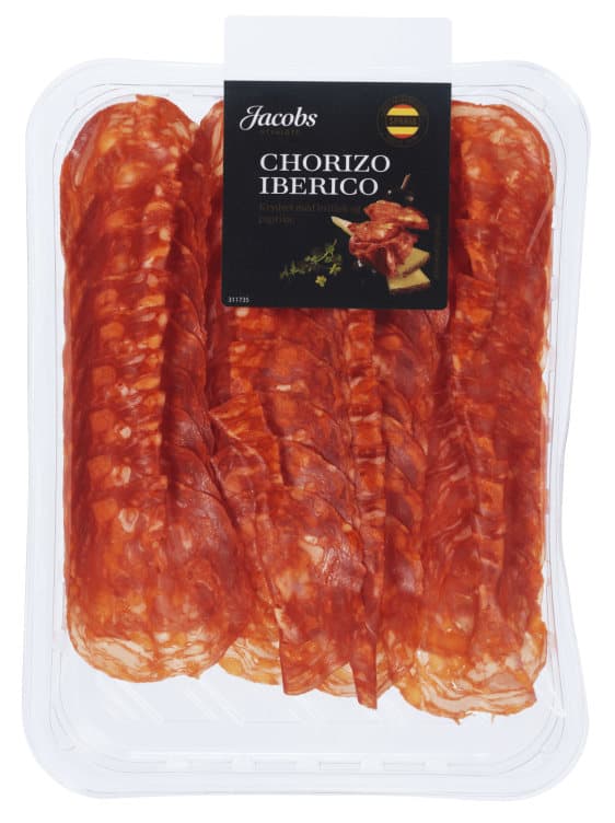 Chorizo Iberico 80g Jacobs Utvalgte