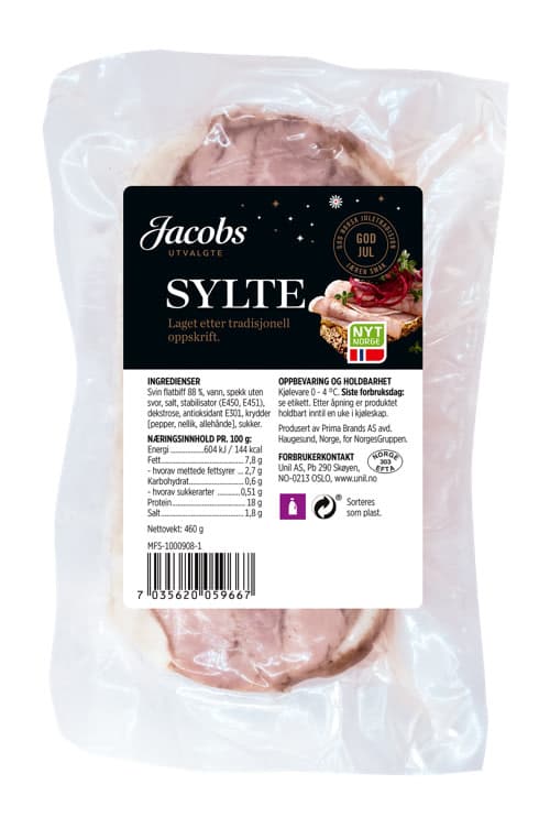 Sylte Bit 460g Jacobs Utvalgte