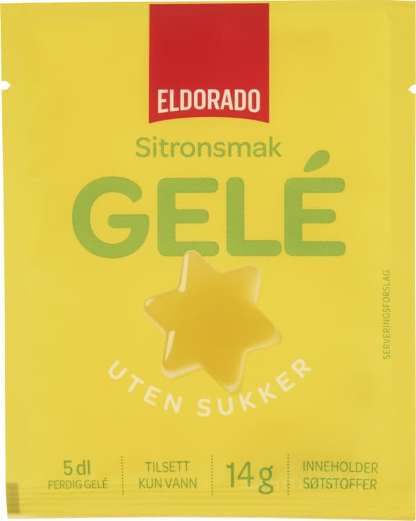 Sitrongele u/Sukker 14g Eldorado