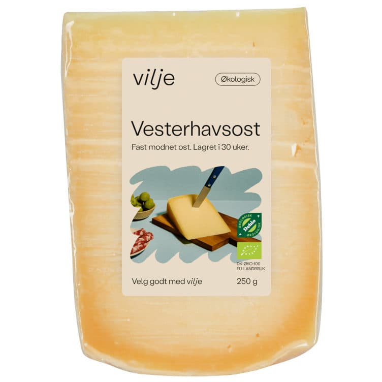 Vesterhavsost Økologisk 250g Vilje