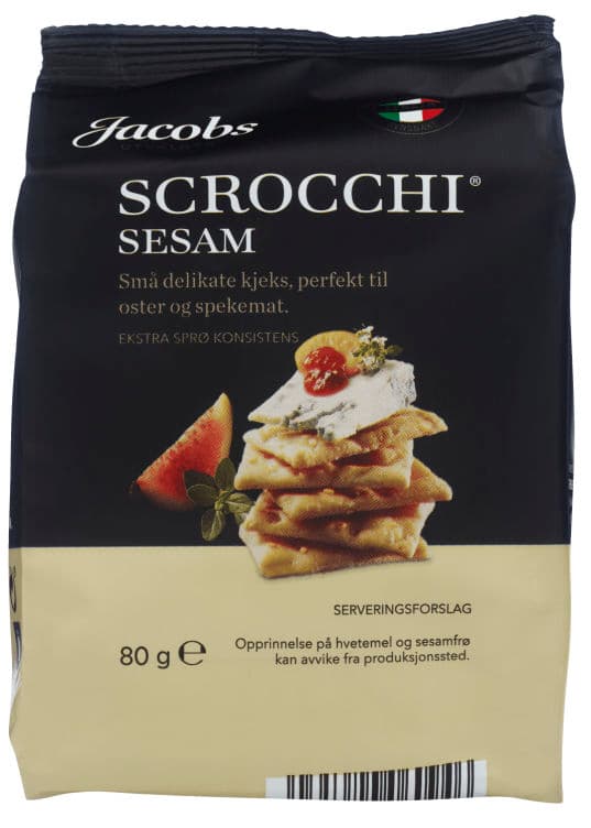 Scrocchi Sesam 80g Jacobs Utvalgte