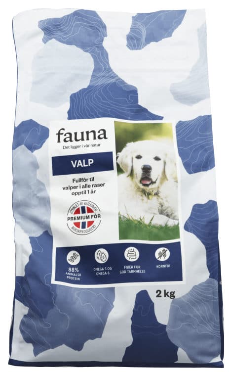 Fauna Valp Tørrfor 2kg