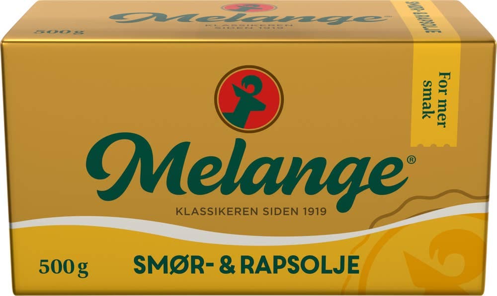 Melange med smør og rapsolje 500 g