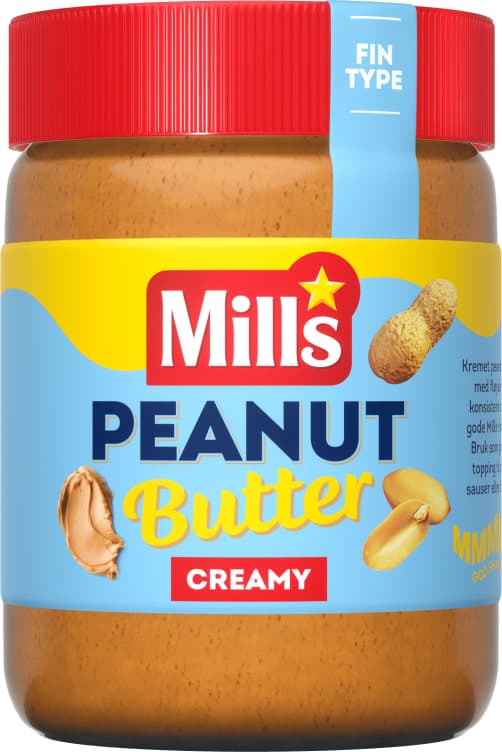 Peanutbutter Creamy 350g Mills