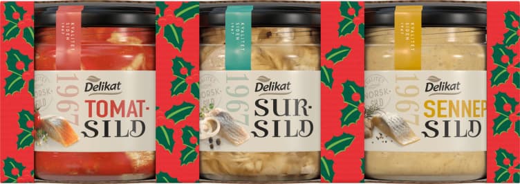 Julesild 3x240g Delikat 720 g