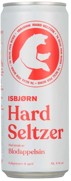 Mack Isbjørn Hard Seltzer Blodapp. 0,33l boks