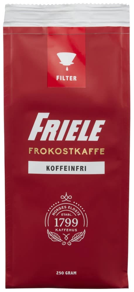 Koffeinfri frokostkaffe Filtermalt, 250 g
