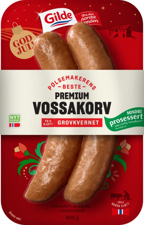 Vossakorv Grovkvernet 300g Gilde