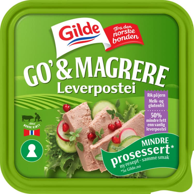 Leverpostei Fersk 150g Go&Mager