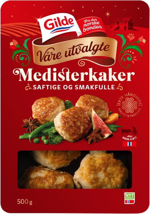 Medisterkaker Våre Beste 500g Gilde