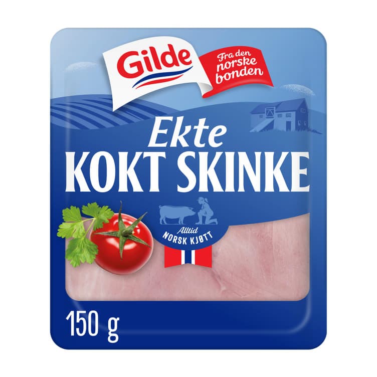 Kokt Skinke Ekte 150g Gilde