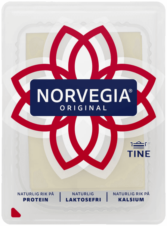 Norvegia 26% skivet 150g Tine