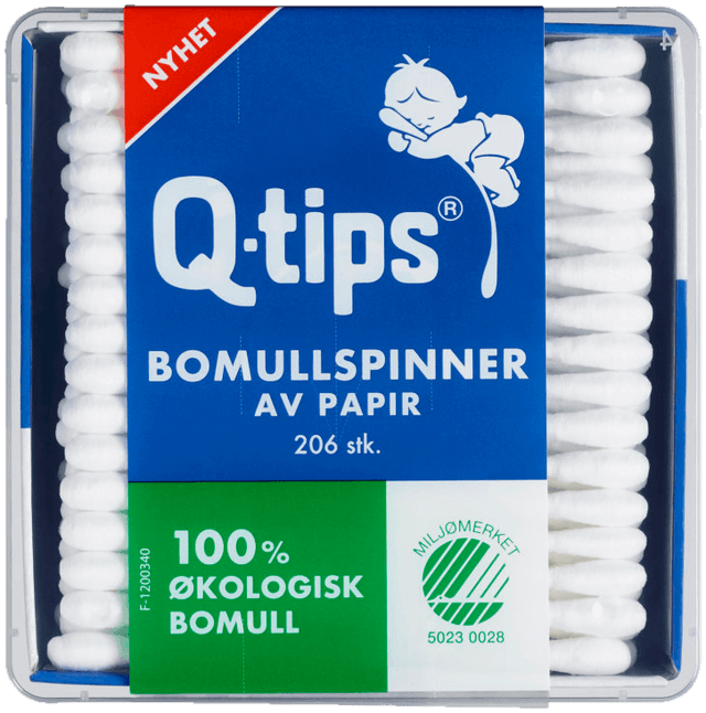 Bomullspinner 206stk Q-Tips