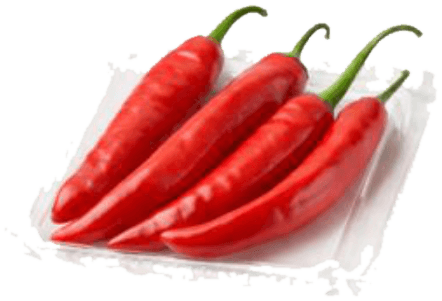 Rød Chilipepper Pk