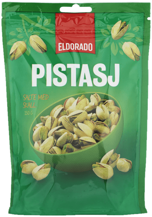 Pistasj Nøtter Salte med Skall 150g Eldorado
