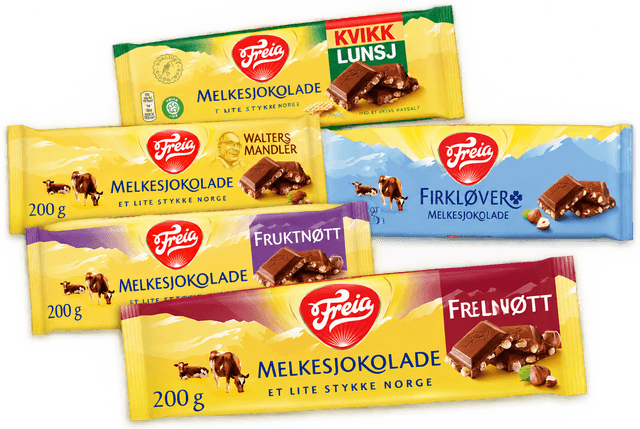 Freia storplater