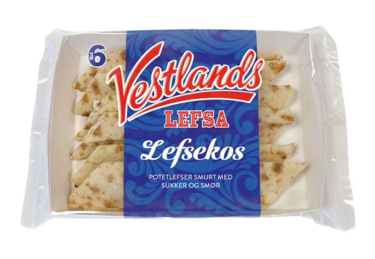 Vestlandslefsa Lefsekos 6pk 220g
