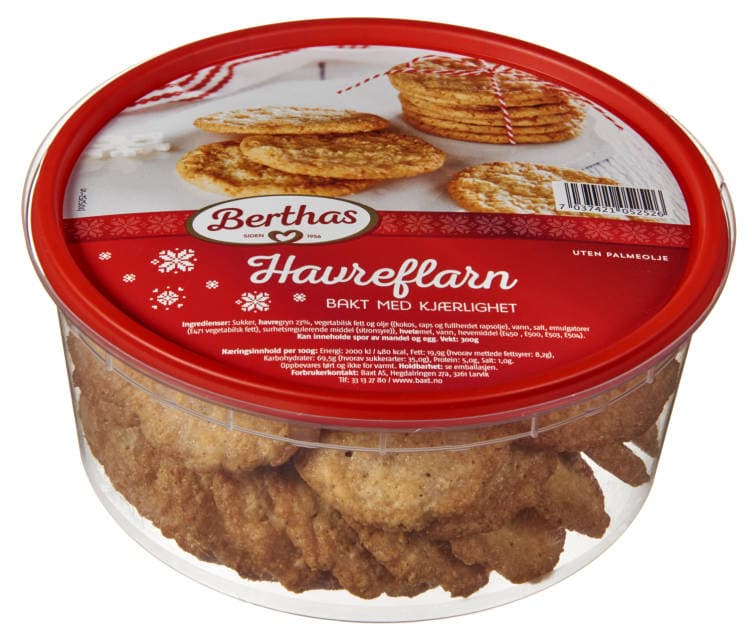 Havreflarn 300g Berthas