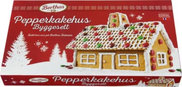 Pepperkakehus Byggesett 380g Berthas
