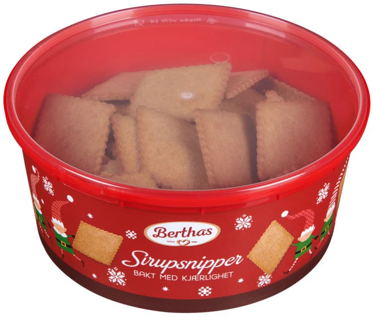 Sirupsnipper 320g Berthas