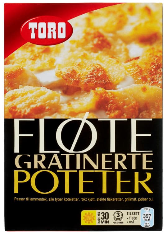 Gratinerte Poteter 130g Toro