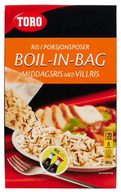 Middag & Villris Boil-In-Bag 960g Toro