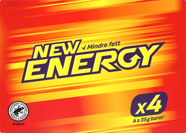 New Energy Multipack 4x35g
