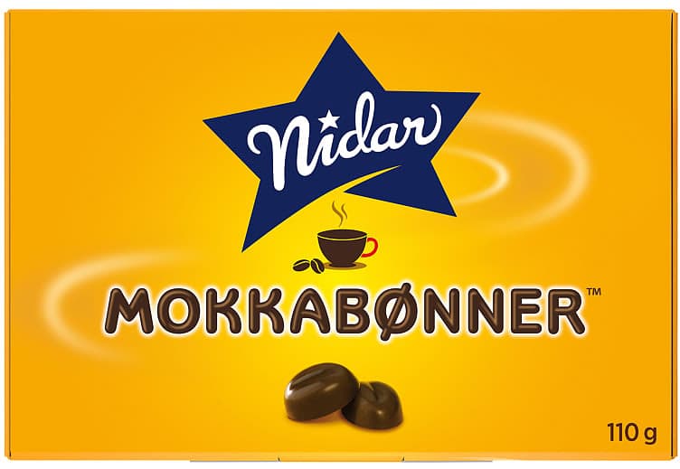 Mokkabønner 110g Nidar