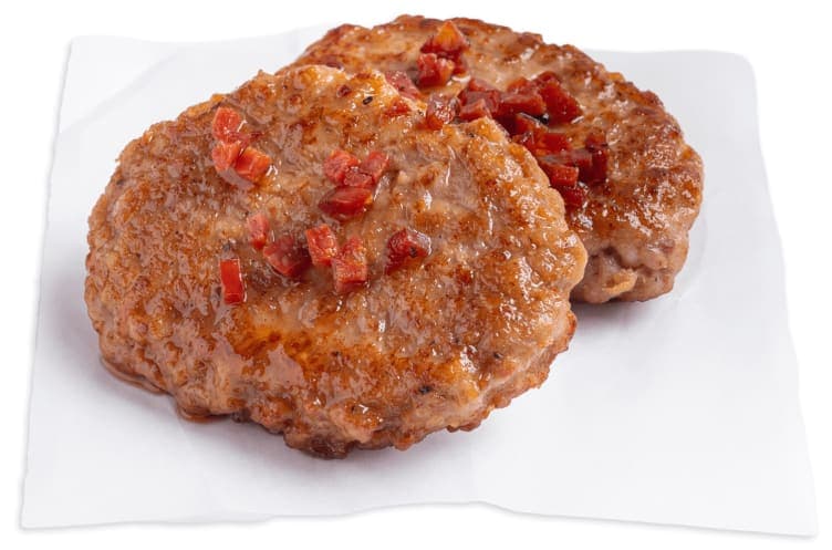Sleggeburger 120g stykk Varm 1 g