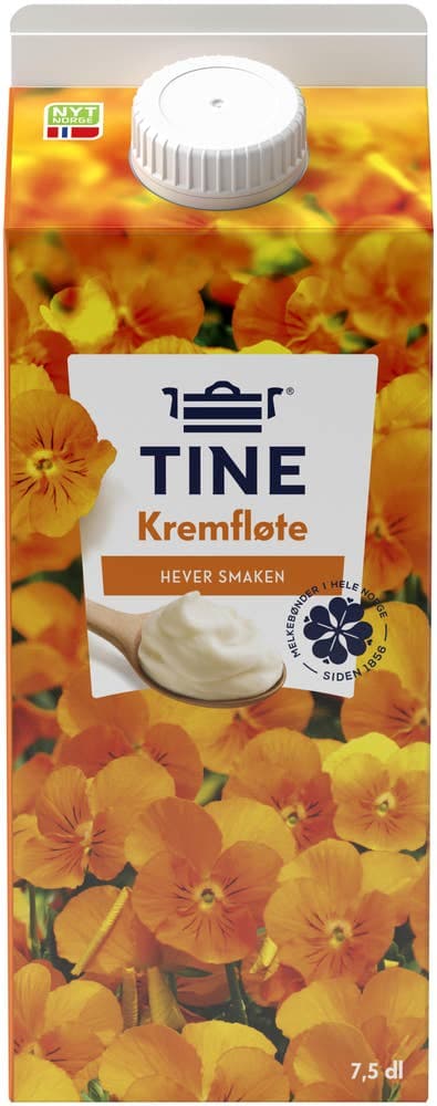 Kremfløte 37%, 7,5 dl