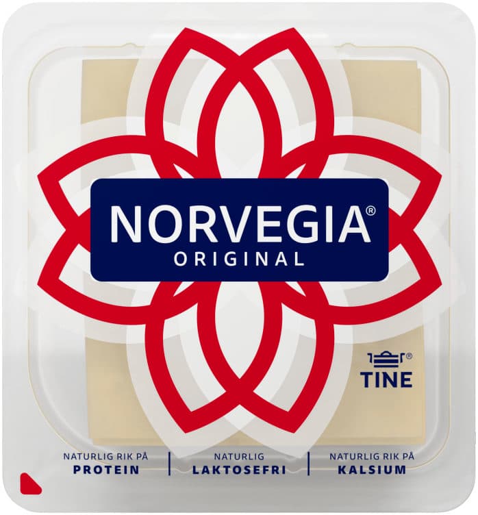 Norvegia 26% skivet 300g Tine