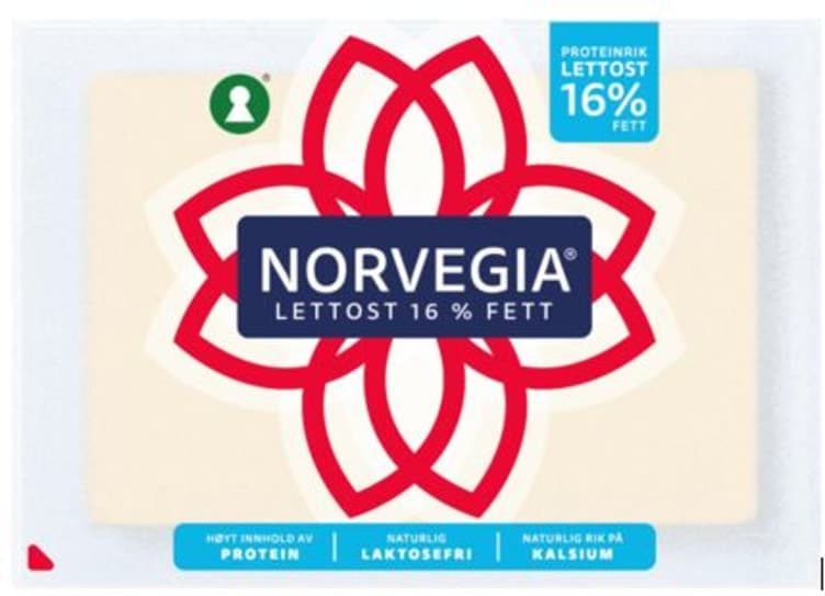 Norvegia Lettost Norvegia Lettost 830 g