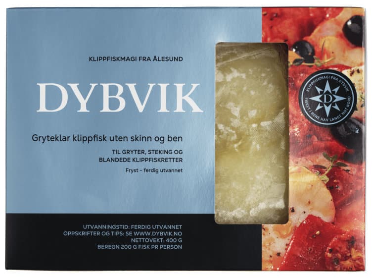 Klippfisk Gryteklar 400g Dybvik
