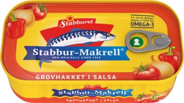 Stabbur-Makrell Hakket i Salsa 110g Stabburet