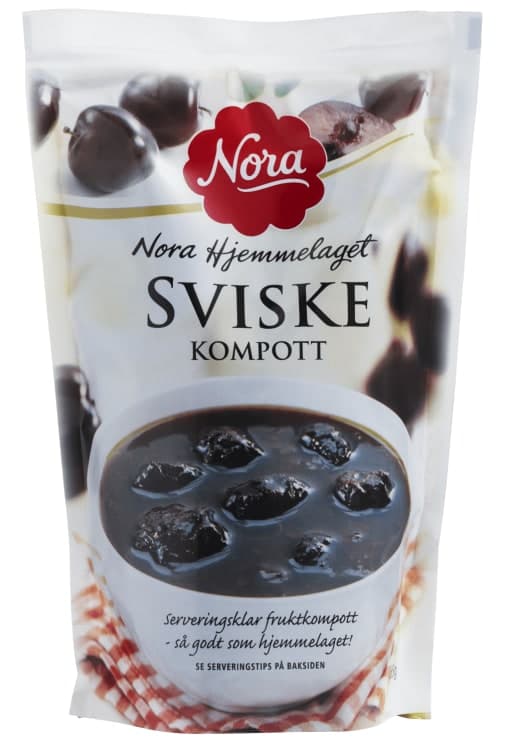 Sviskekompott 455g Nora