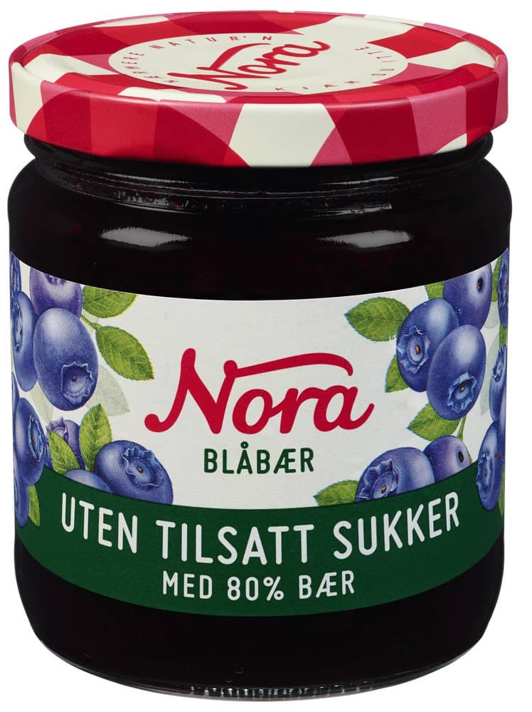 Blåbær Uten tilsatt sukker, 275 g