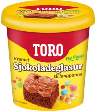 Toro Sjokoladeglasur Kremet 340g