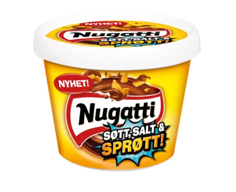 Nugatti Søtt-Salt-Sprøtt 325g