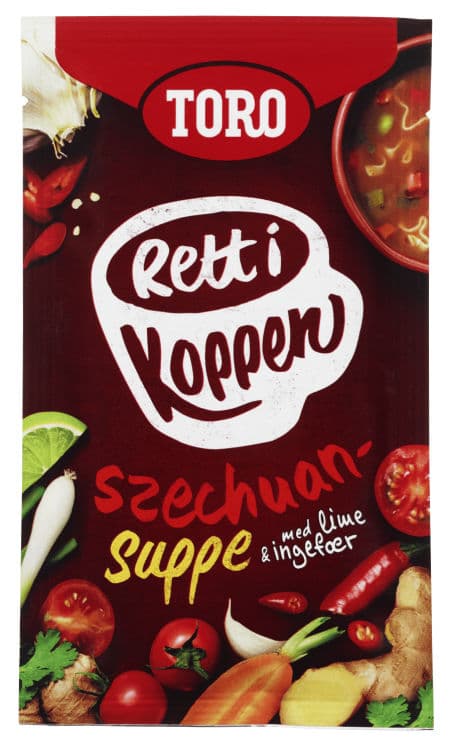 Suppe Szechuan 22g Rett i Koppen 26 g
