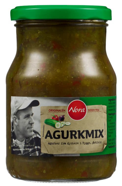 Agurkmiks 370g Nora