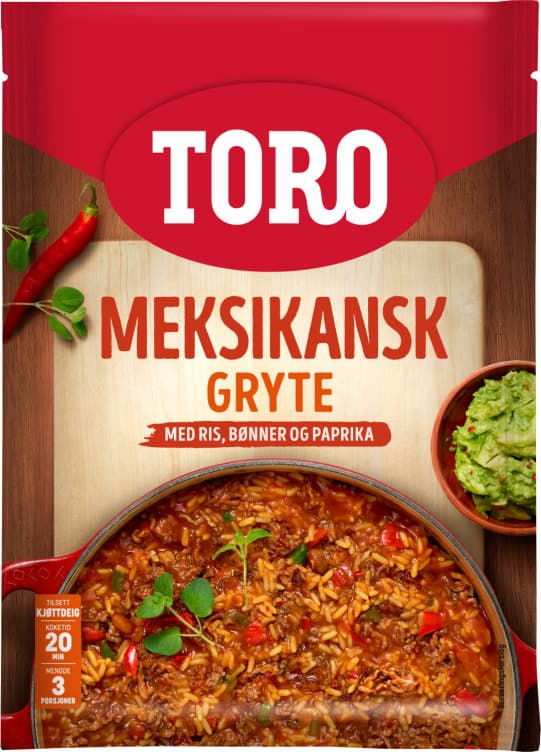 Meksikansk Gryte 189g Toro