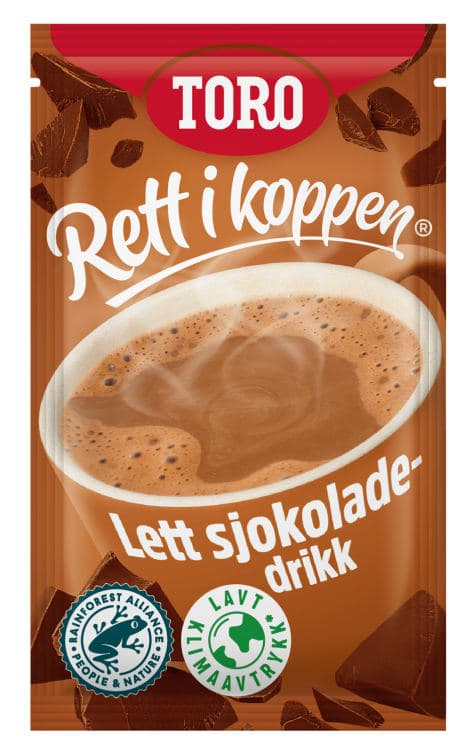 Sjokoladedrikk Lett 10x14g Rett i Koppen 140 g