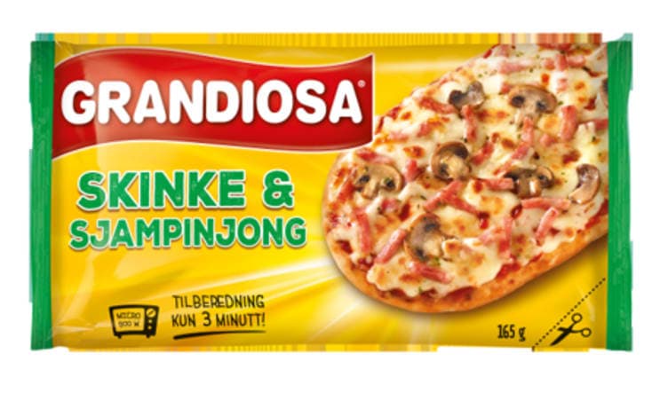 Grandiosa Pizzaslice Skinke 165g