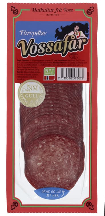 Fårepølse 140g Vossafår
