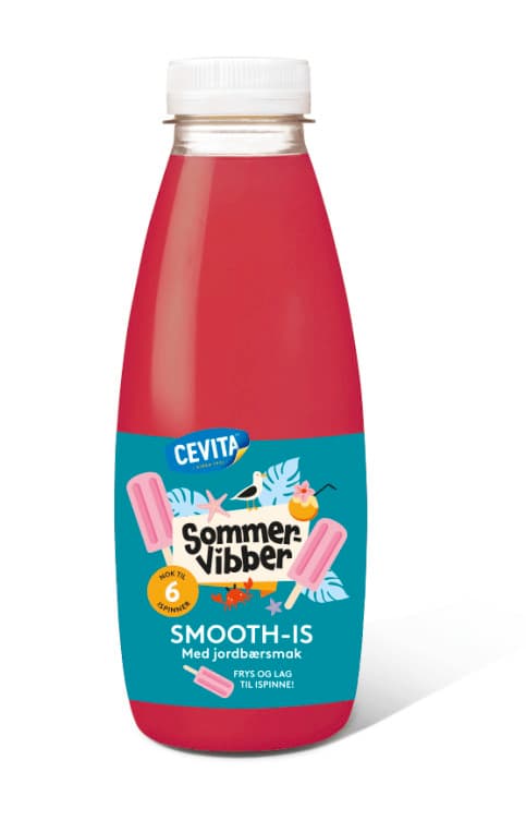 Smooth-Is Jordbær 0,5l Sommervibber